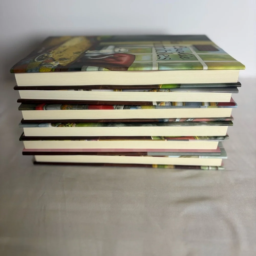 Chocolate Shoppe Mysteries Cat Hardcover Book Bundle Cozy Mystery Shelf Decor - Picture 5 of 7
